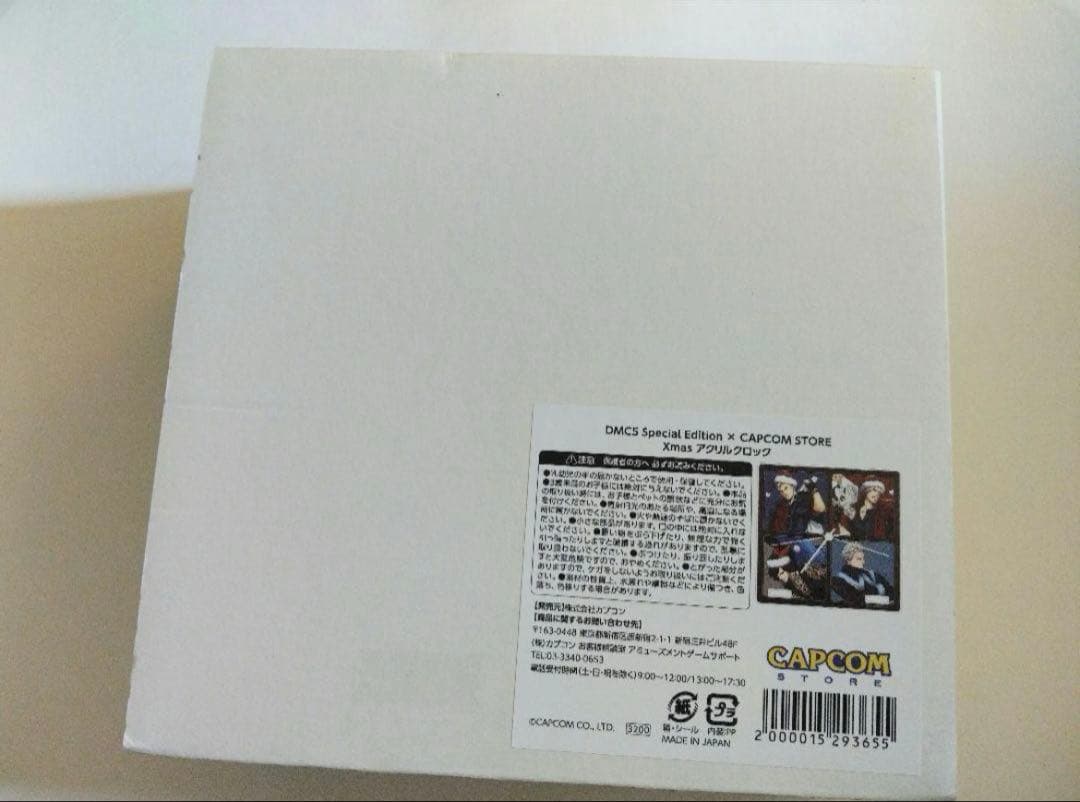 デビルメイクライ5 カプコンストア　Xmas アクリルクロック