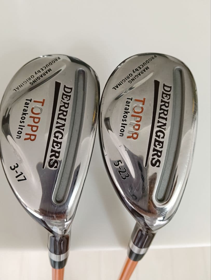 美品、デリンジャー　タラコアイアン、3番、5番
