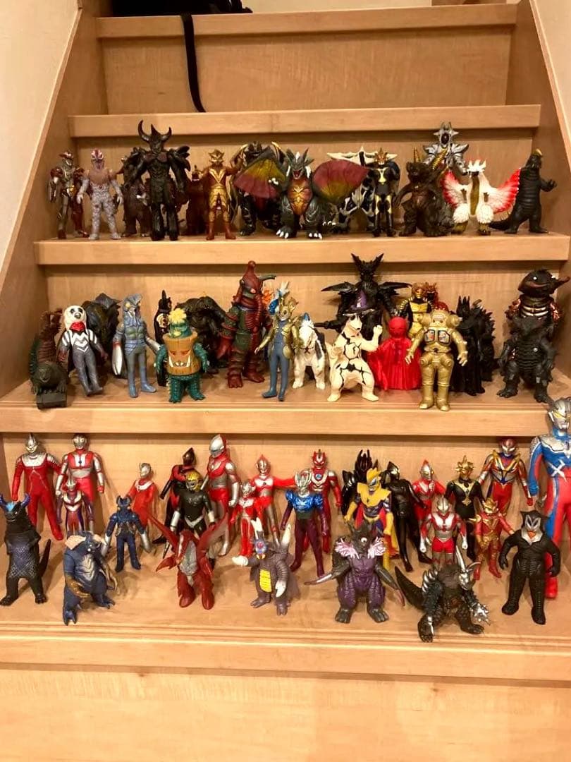 d*9様 怪獣　ウルトラマ　 ソフビ大量