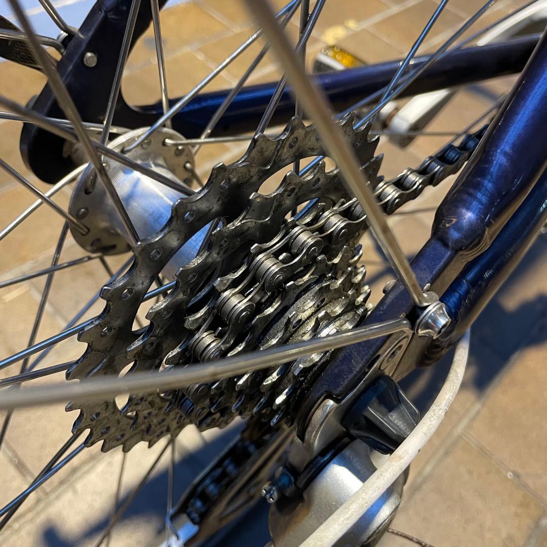 【極美品】 ライトウェイ クロスバイク 3×8s シマノ 整備済み