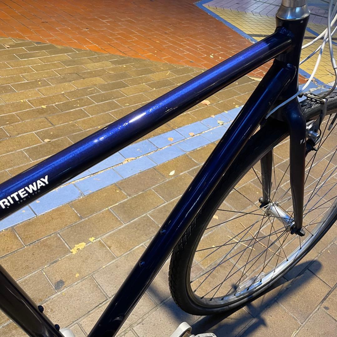 【極美品】 ライトウェイ クロスバイク 3×8s シマノ 整備済み