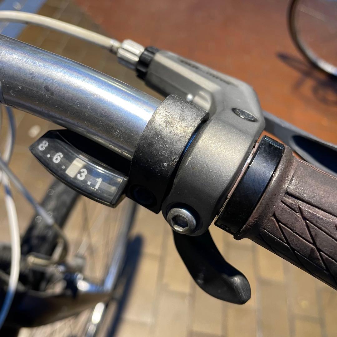 【極美品】 ライトウェイ クロスバイク 3×8s シマノ 整備済み