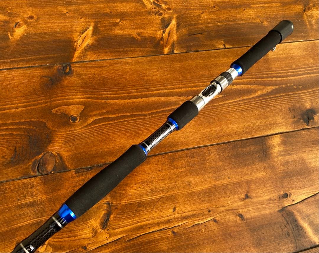 釣り竿セット　ジギングロッド　大物対応　3ピースパックロッド　スロージギング