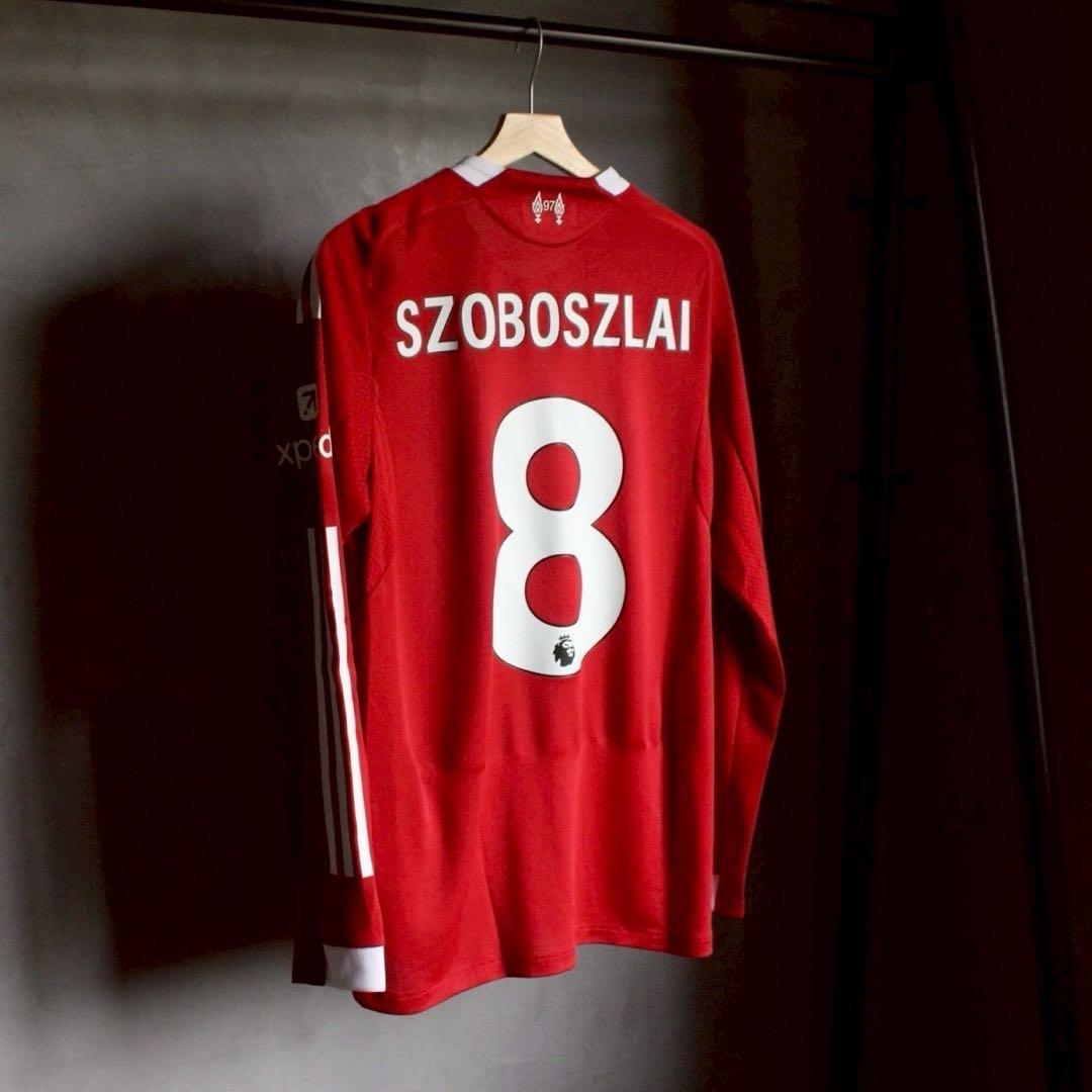 リバプール 25/26 ユニフォーム ホーム 長袖 オーセンティック ソボスライ