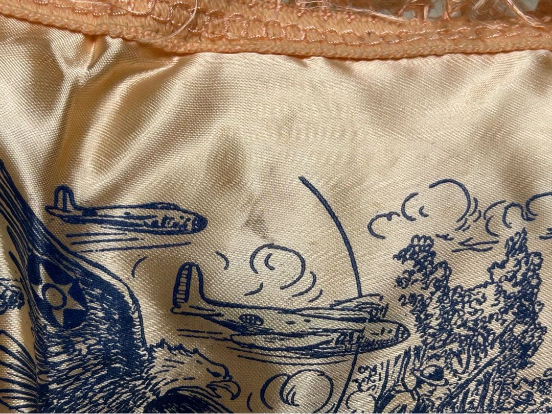 40s ビンテージ スーベニア クッション アンティーク雑貨 USARMY