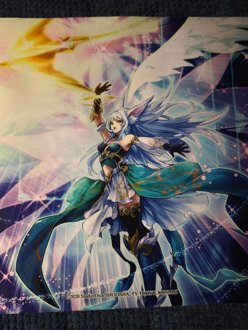 難　遊戯王　英語版　月女神の鏃　judge 2023 プレイマット　アポロウーサ