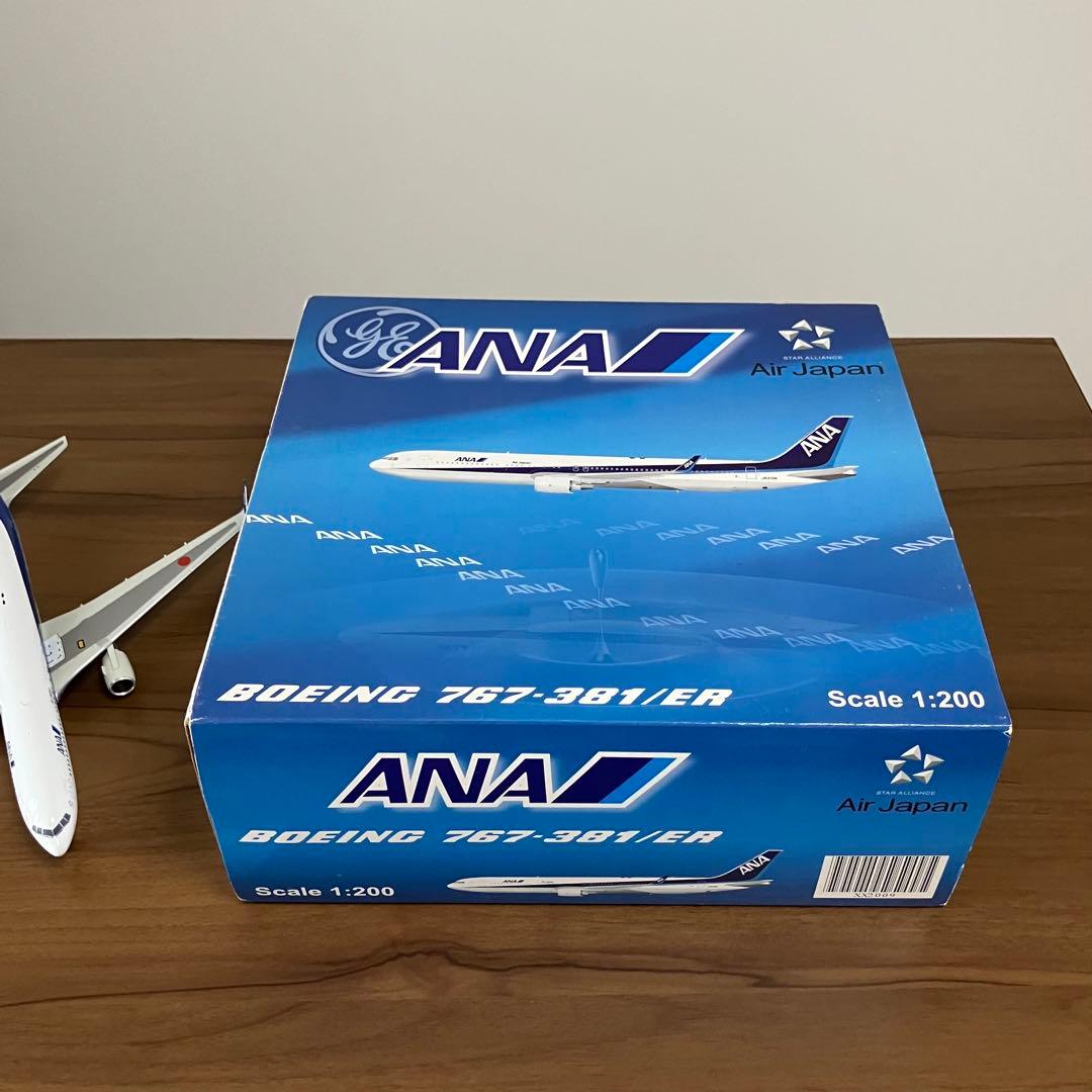 【航空機模型】 ANA B767-381ER JA619A 1/200