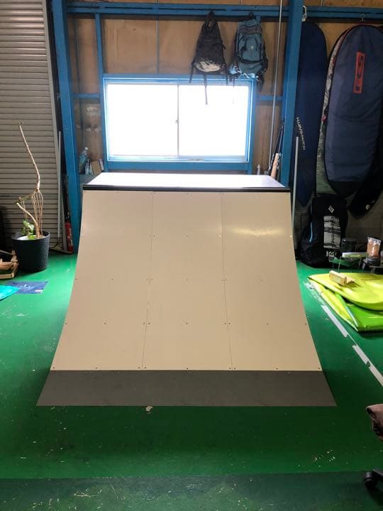 【サーフスケート・スケボー用】 クォーターランプ ミニランプ プラットフォーム付