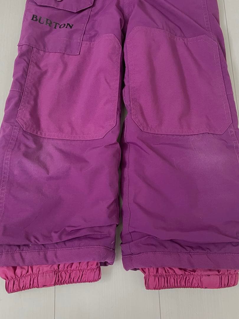 BURTON 子ども用 スノーボードウェア ジャケット　ビブパンツ　5T 4T