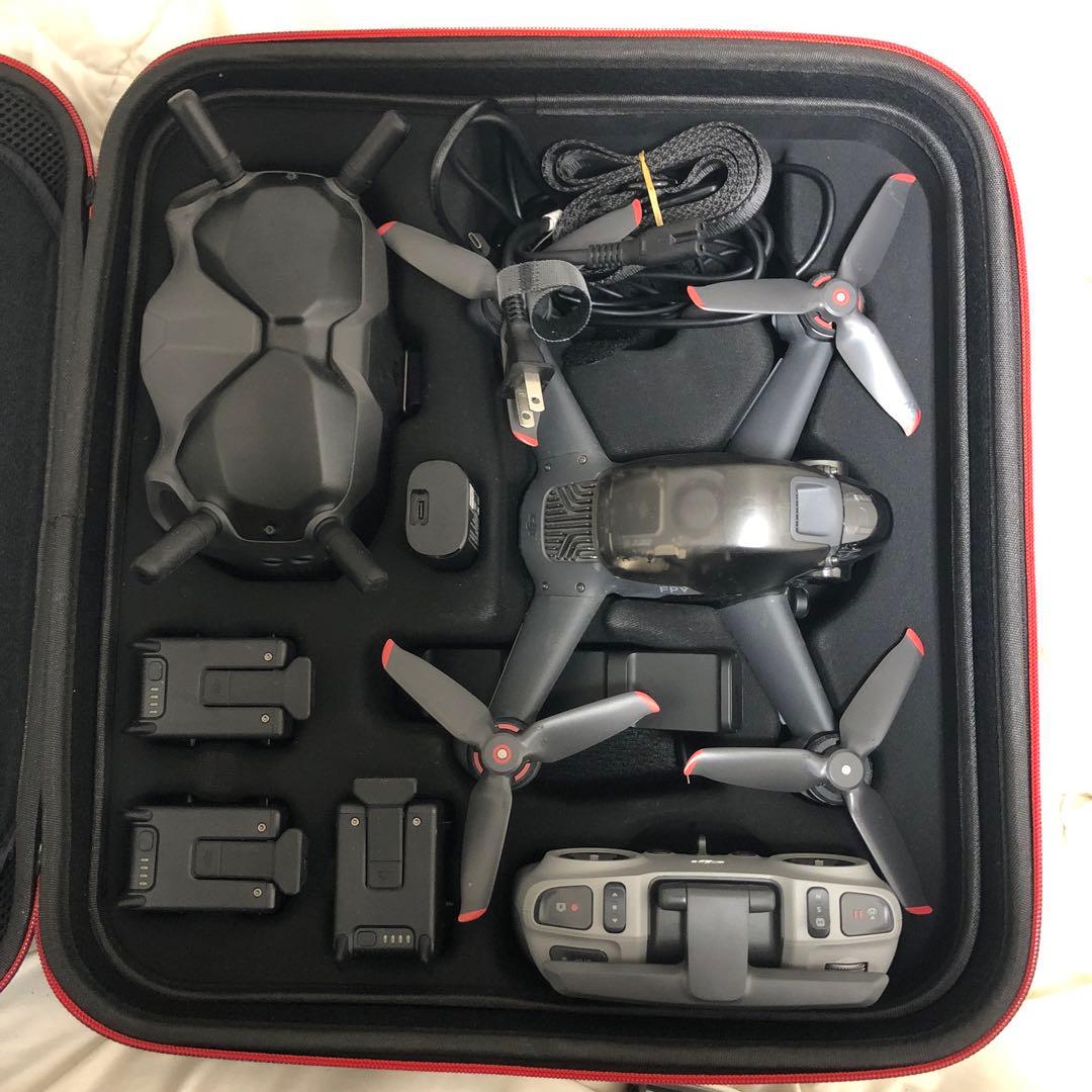 【新古品・超美品】DJI FPV コンボ ドローン 4Kカメラ ドローンケース