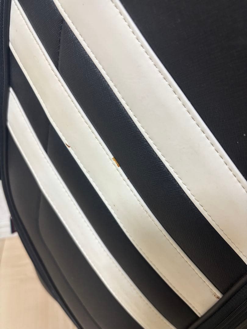 adidas THREE STRIPE ゴルフバッグ　キャディバッグ