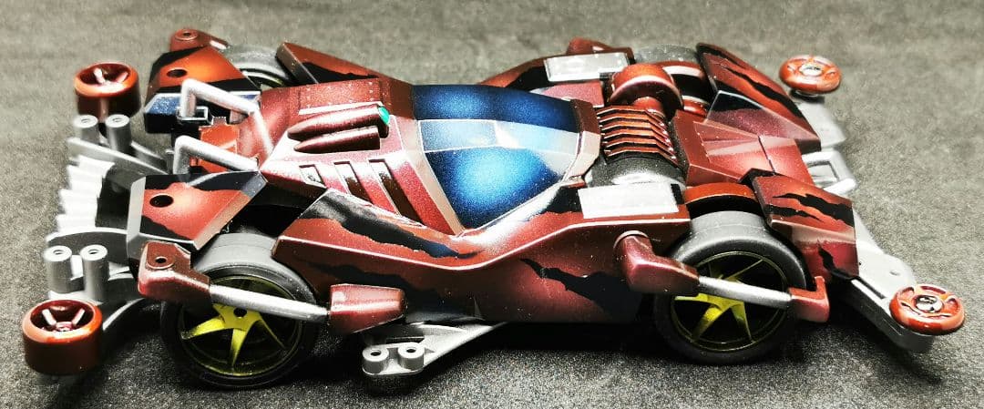 ミニ四駆 ブロッケンGプレミアム　塗装完成品　キャンディグラデ