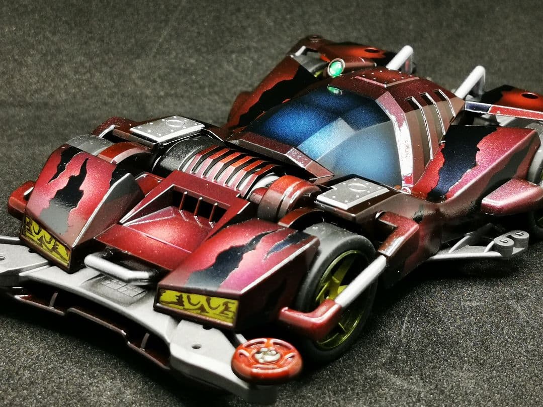 ミニ四駆 ブロッケンGプレミアム　塗装完成品　キャンディグラデ