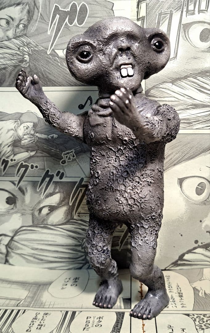 ソフビ　26号 　MA　宇宙人　ET インディーズソフビ