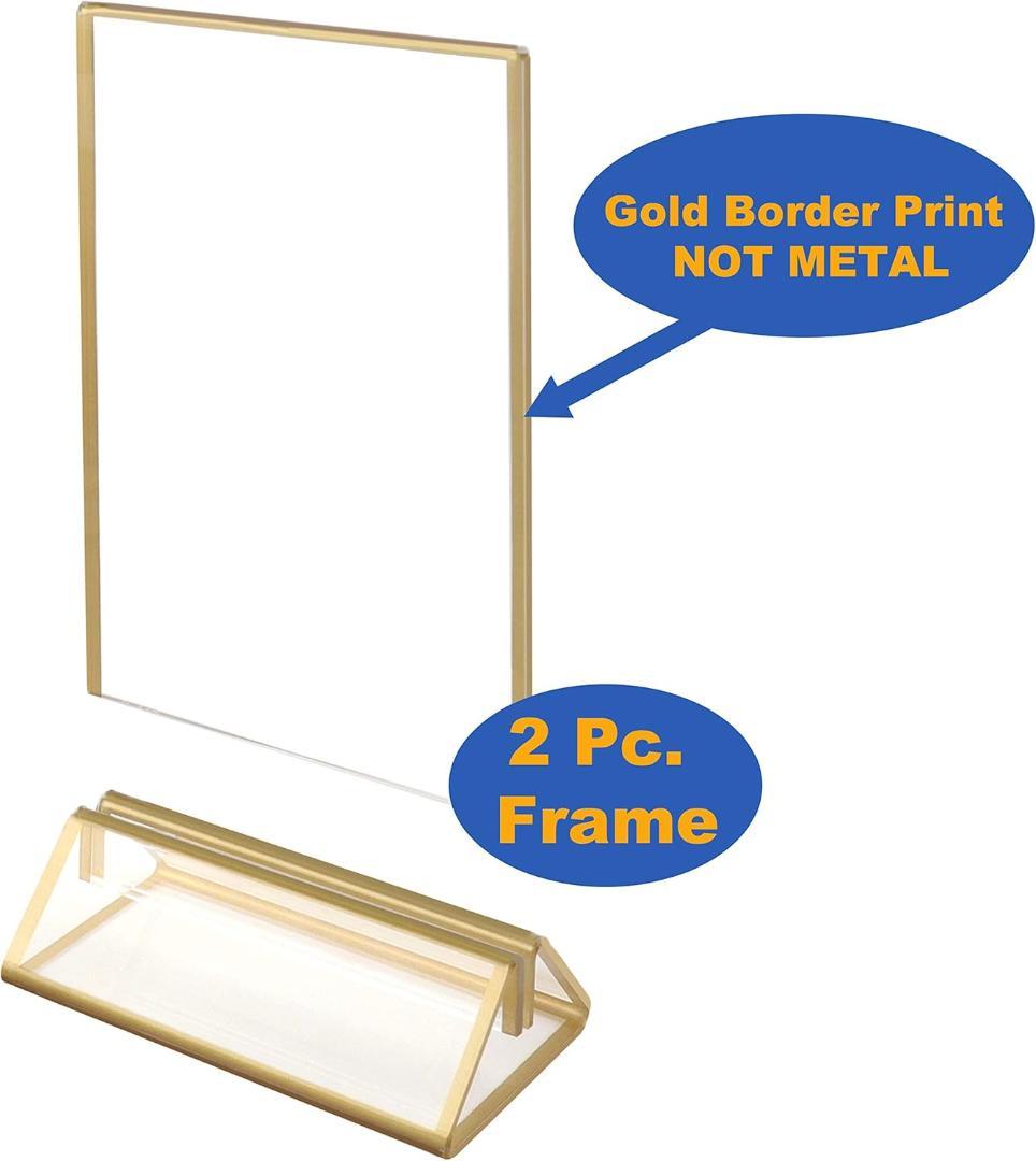 ゴールドサインホルダー 12パック 5x7 12Pack 237K865