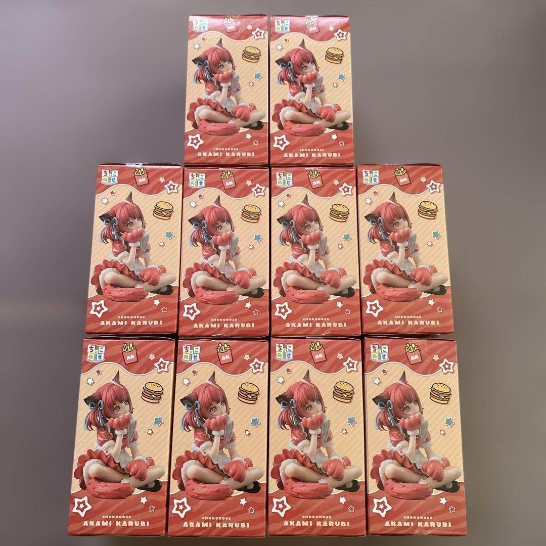 赤見かるび ちょこのせプレミアムフィギュア 10個セット