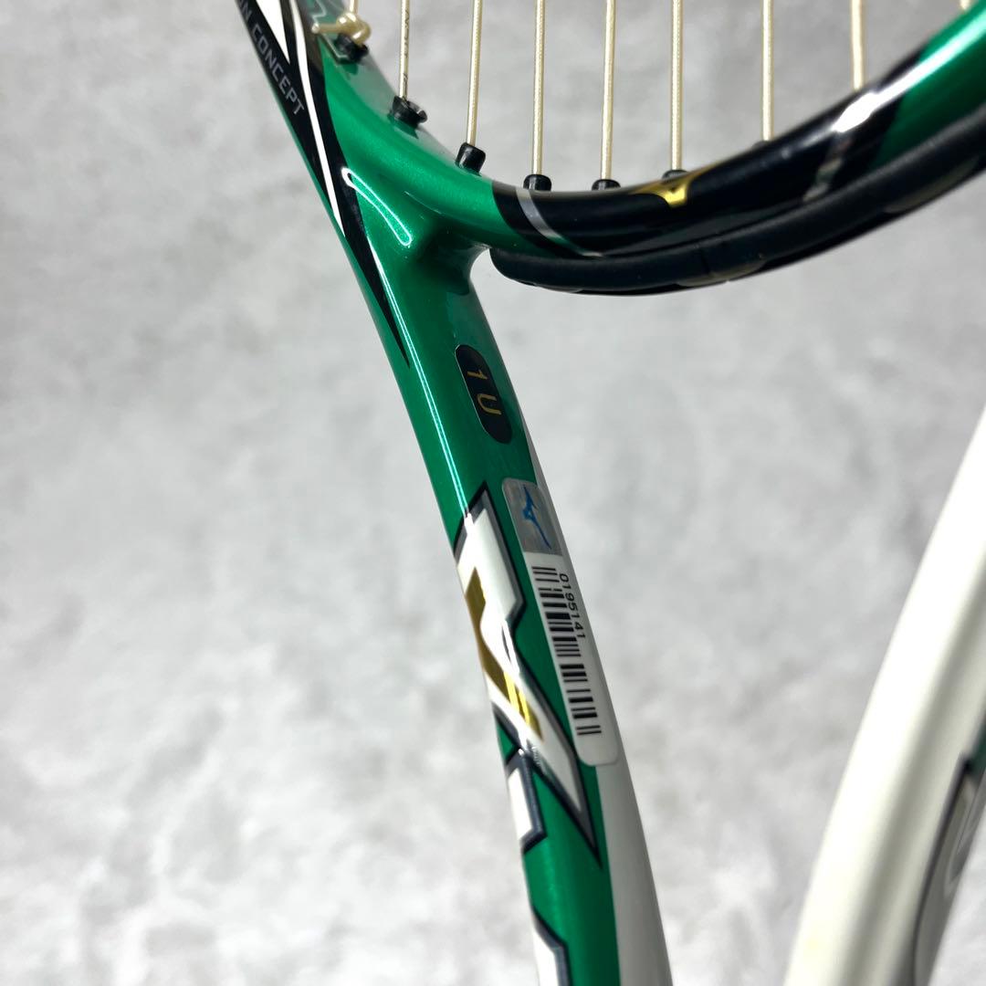 【美品】ミズノ XYST TT 1Uソフトテニス ラケット MIZUNO 前衛用