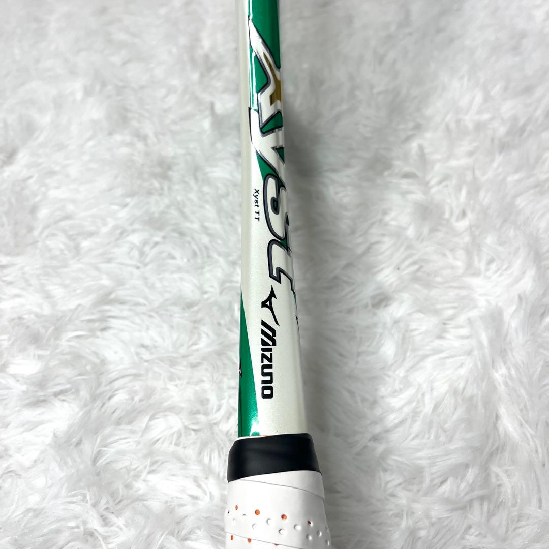 【美品】ミズノ XYST TT 1Uソフトテニス ラケット MIZUNO 前衛用
