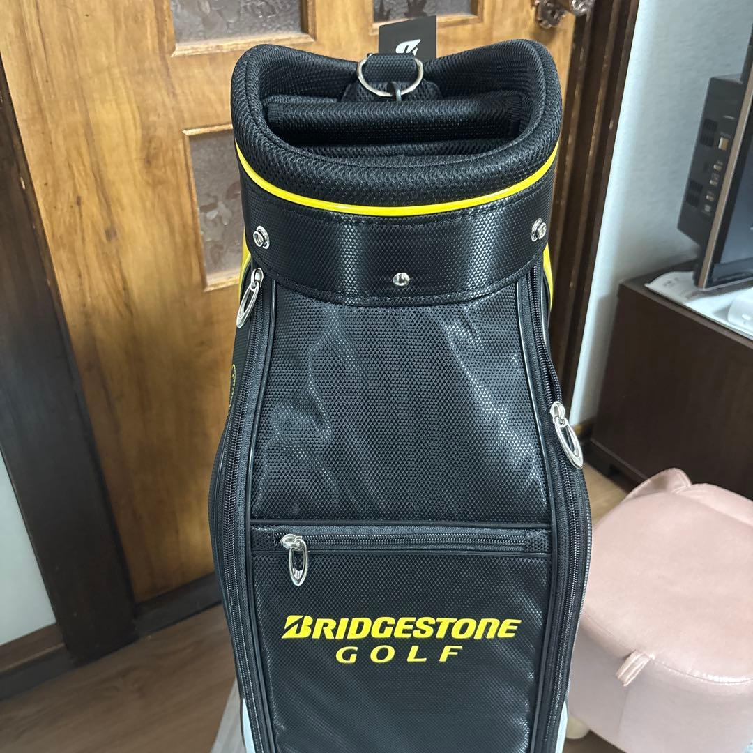 BRIDGESTONE ゴルフ キャディバッグ 黒/黄