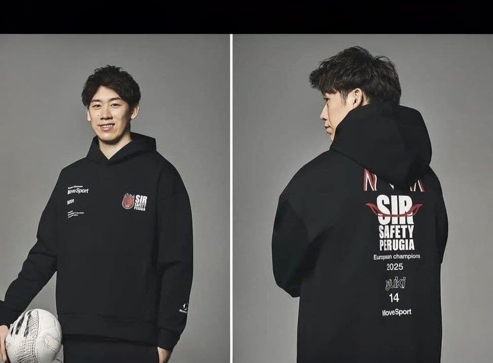 石川祐希 DESCENTペルージャトレーナー