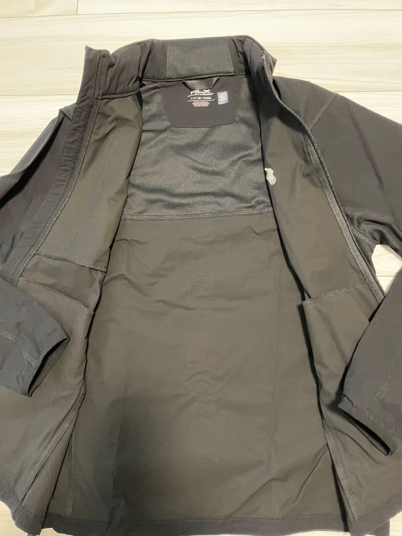 RLX RALPH LAUREN メンズ ゴルフ用ブラックジャケット