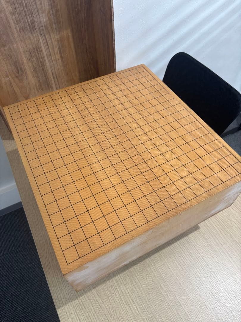 木製囲碁盤 標準サイズ 丸脚デザイン