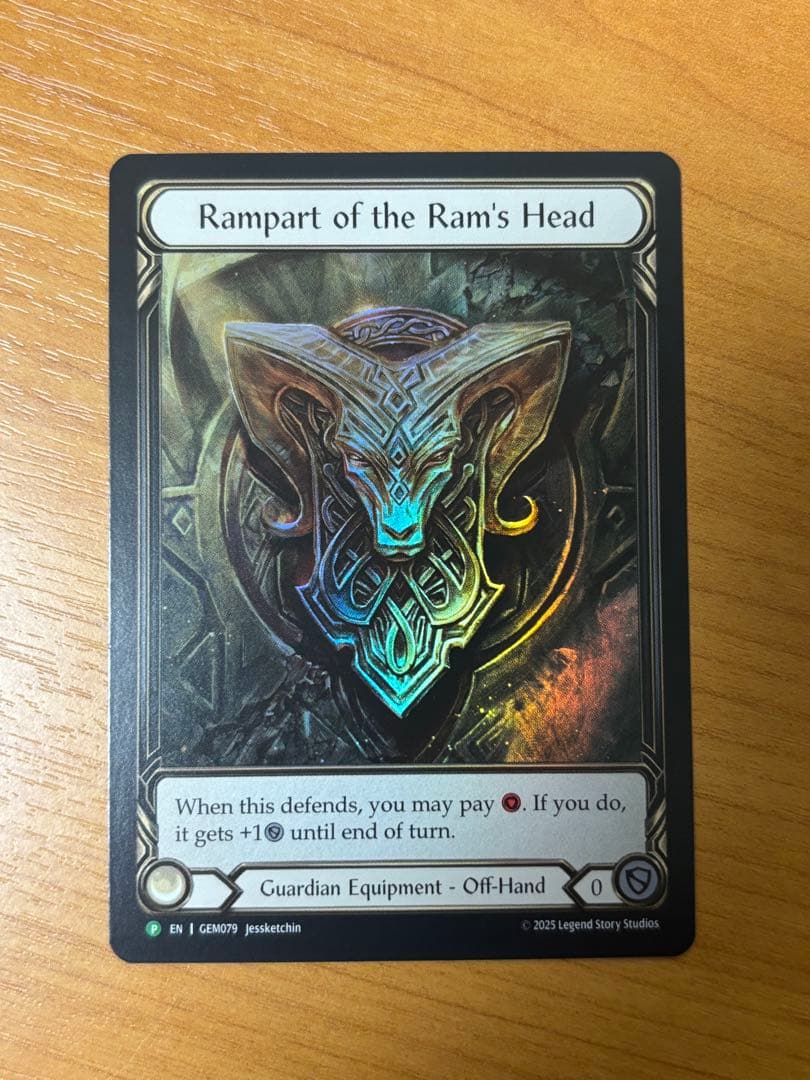 FAB Rampart of the Ram's Head プロモ版