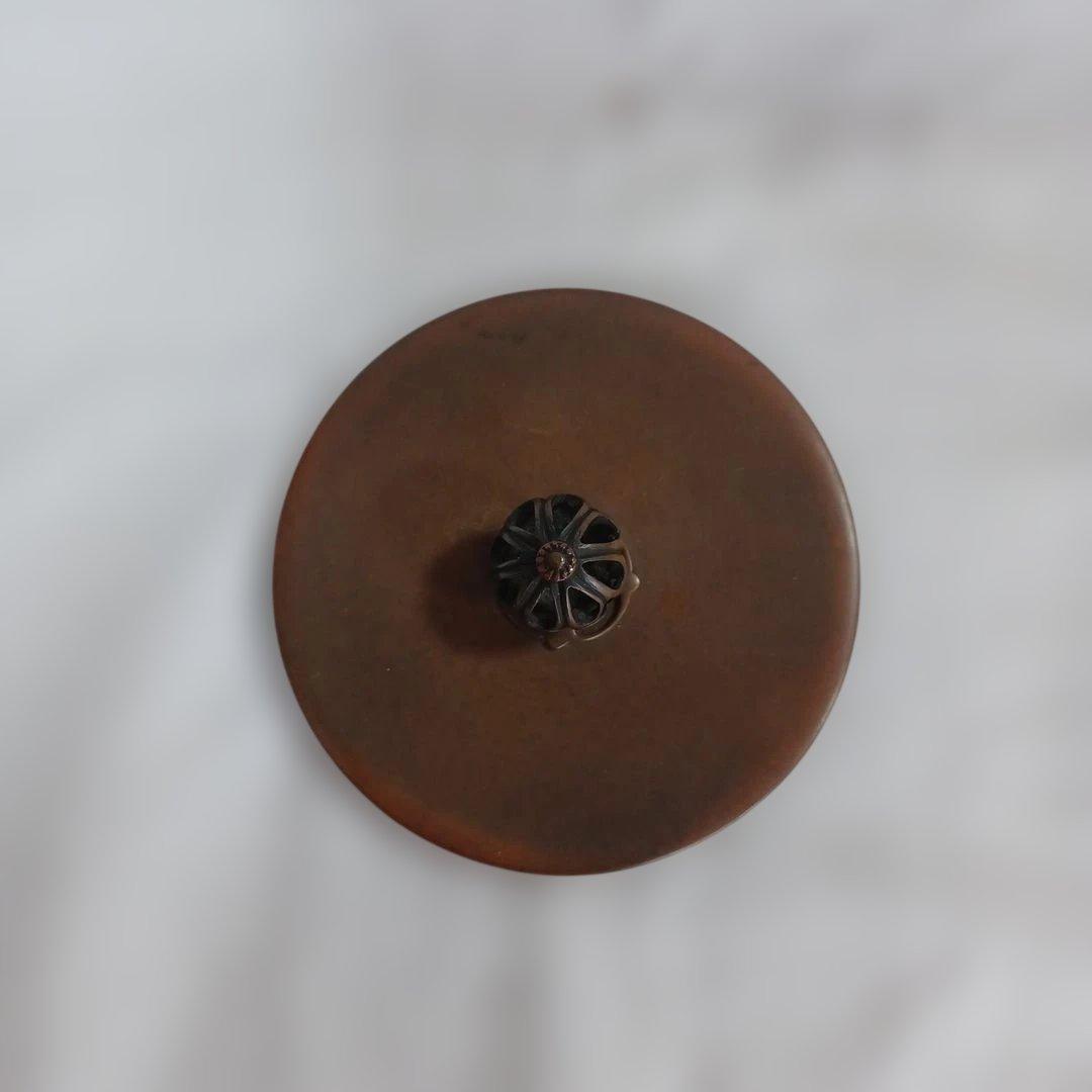 七寳文釜(畠春斎)