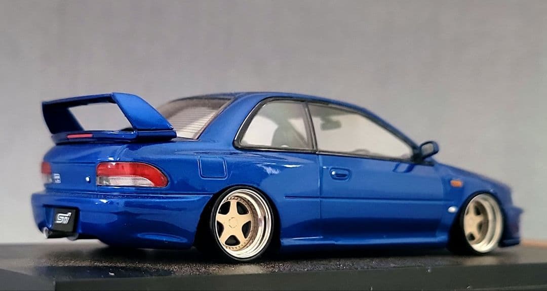 1/43　スバル　インプレッサ改　OZフッツーラ　アルミ製　深リム