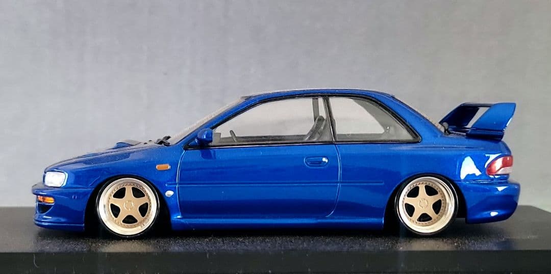 1/43　スバル　インプレッサ改　OZフッツーラ　アルミ製　深リム