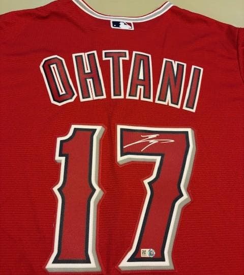 保証付・大谷翔平 直筆サインユニフォーム ◆MLB公式・認証済商品 ◆新品