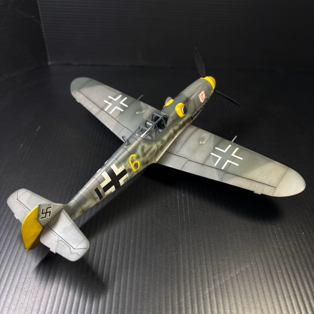 メッサーシュミットBf109G 1/48プラモデル完成品