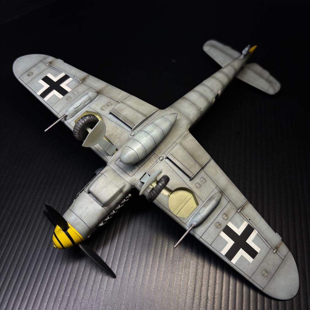 メッサーシュミットBf109G 1/48プラモデル完成品