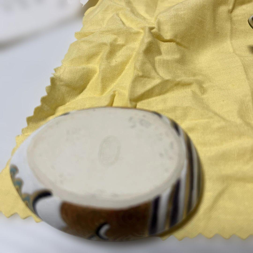 陶器の鳥の置物 木箱付き