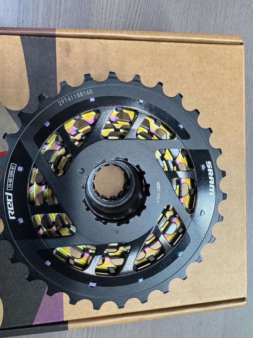 スラム XG-1290 カセット E1 12段 レインボー