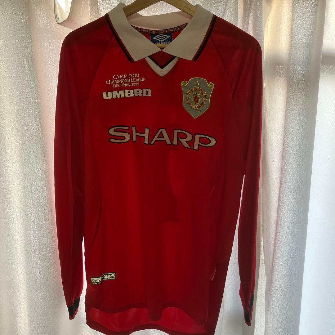 Umbro マンチェスターU ベッカム 1999 レッド