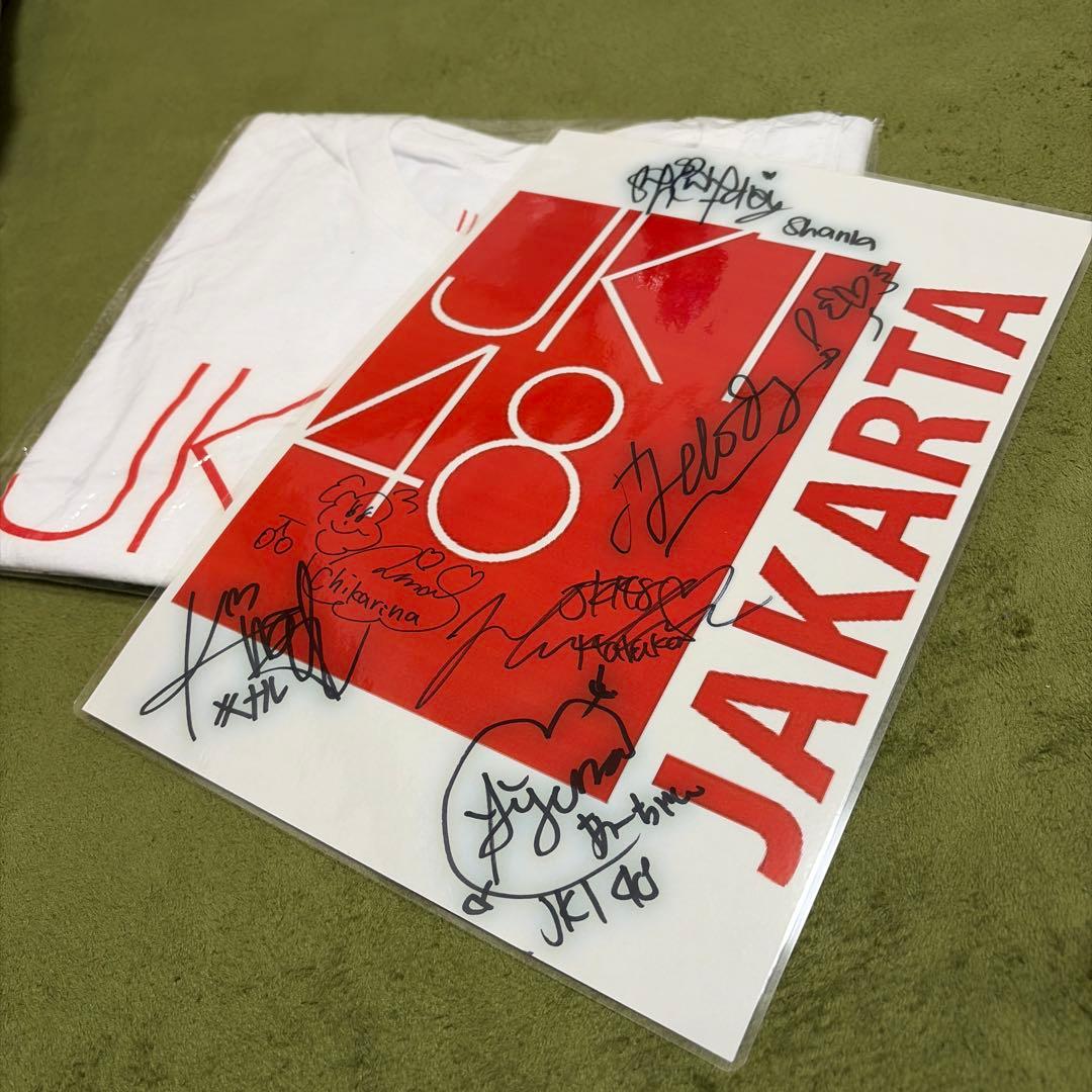 jkt48 Tシャツ サイン AKB48