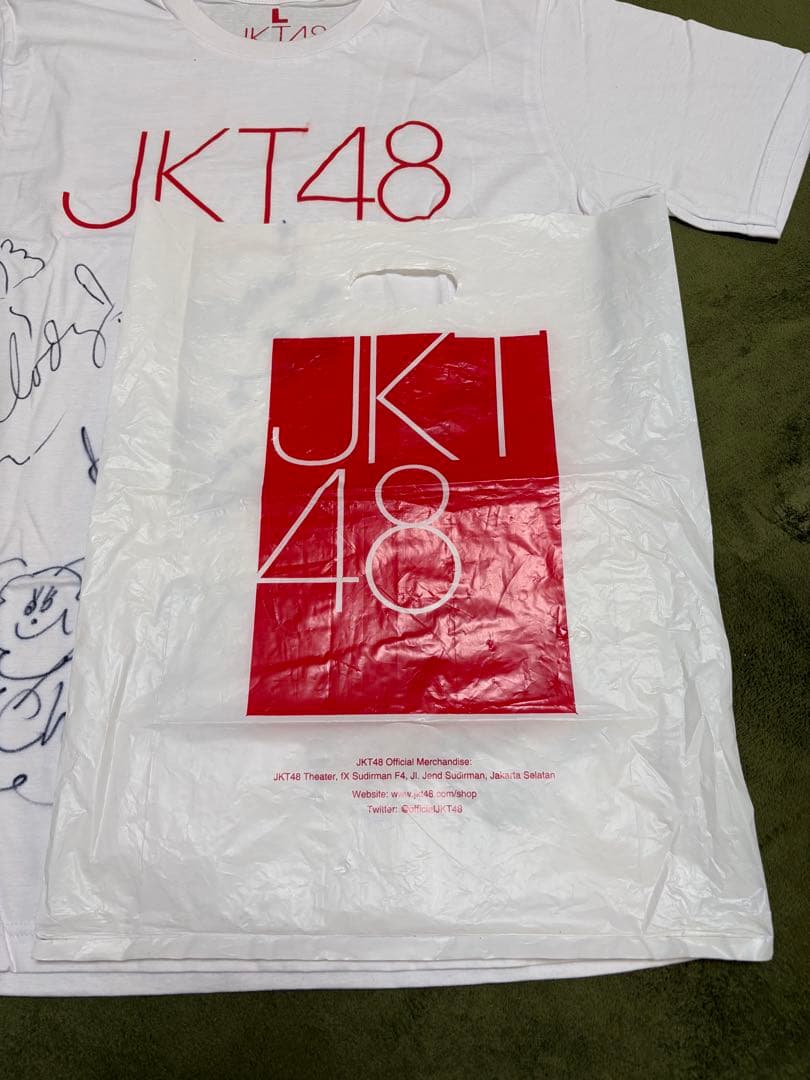 jkt48 Tシャツ サイン AKB48