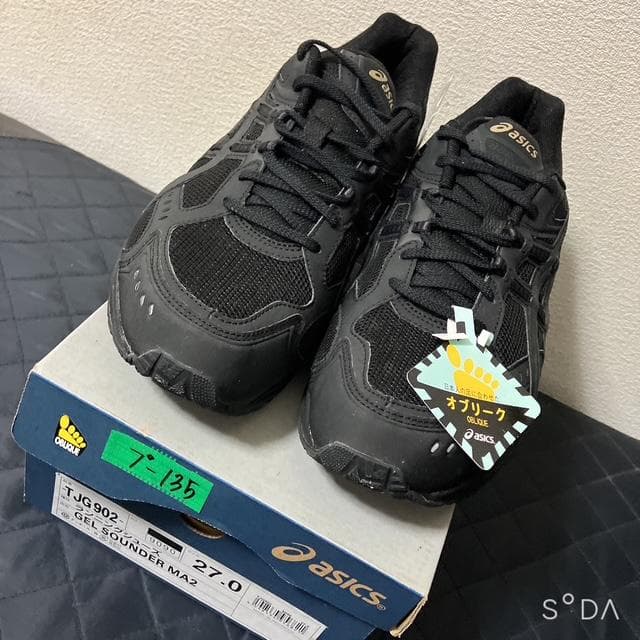 【未使用】ASICS GEL SOUNDER MA2 TJG902（プー135）