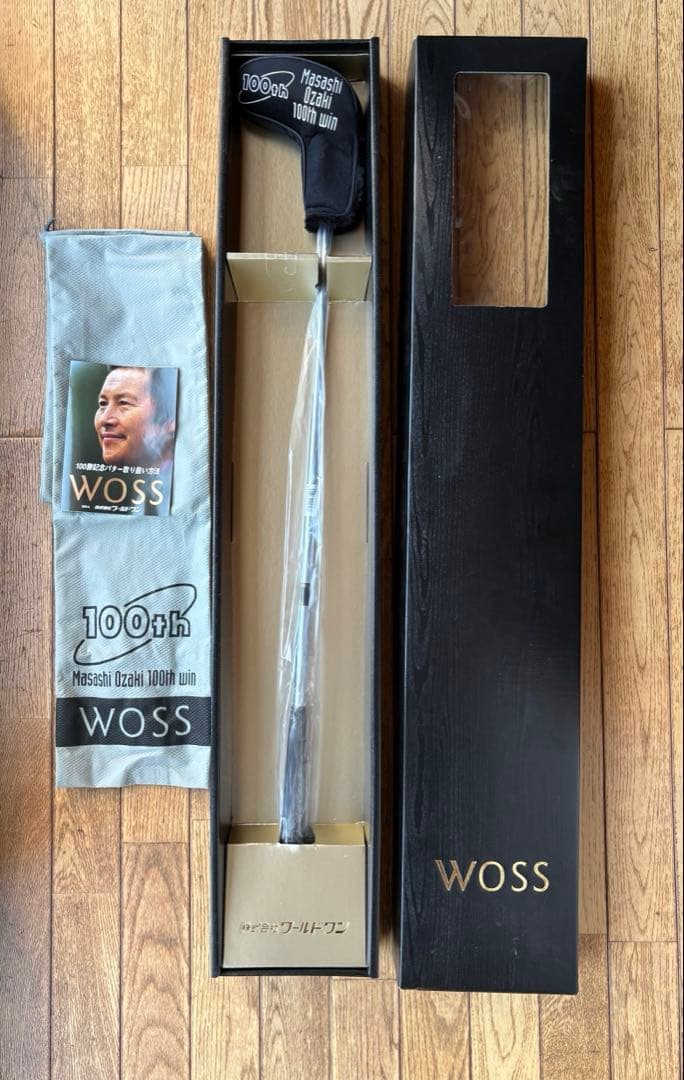 ジャンボ尾崎　100勝記念限定パター　MO-01新品未使用