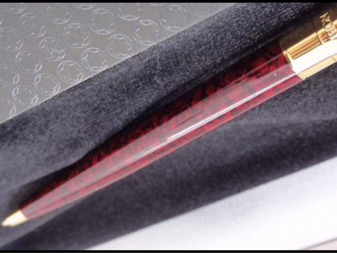 ⭐️金運⭐️幸運を呼ぶパワーストーン⭐️モンブラン⭐️ノブレス・ドウエ・レッド瑪瑙装飾⭐️