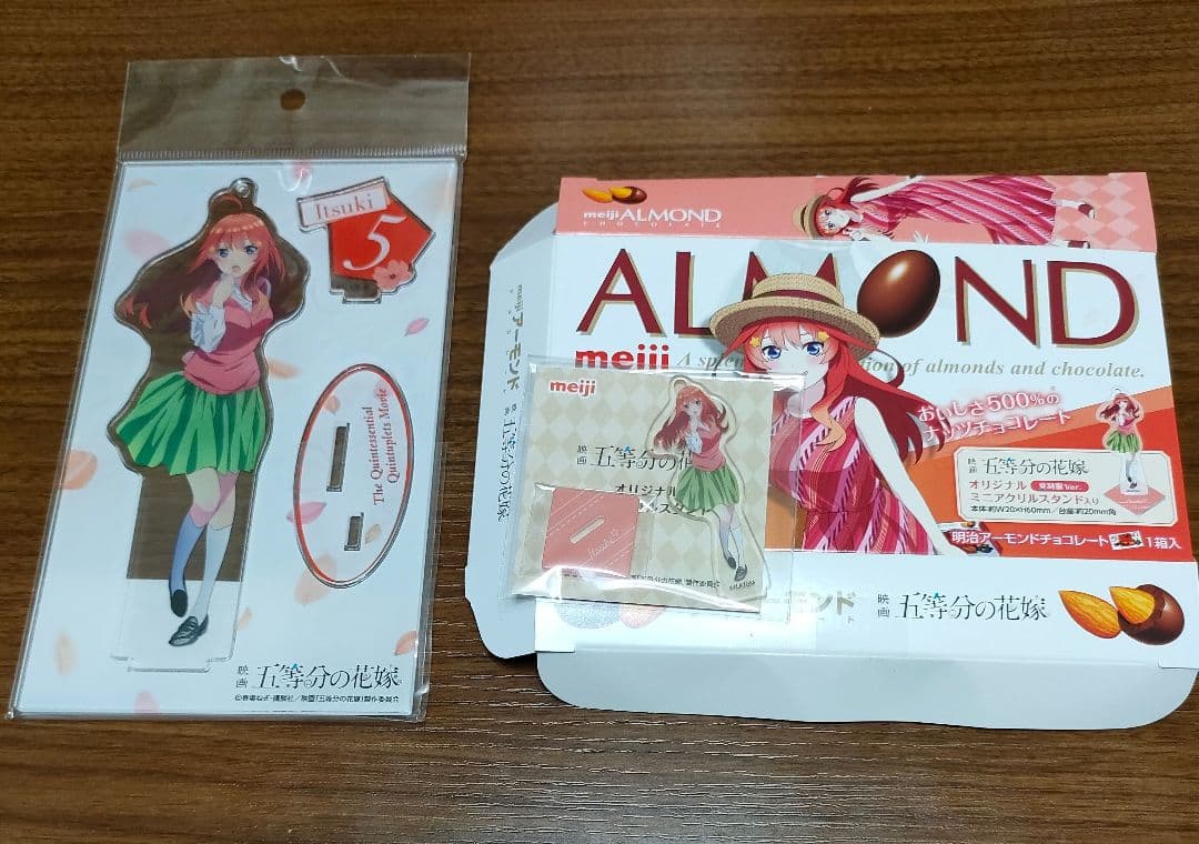 映画　五等分の花嫁 劇場限定アクスタ 明治コラボミニアクスタ コンプリート