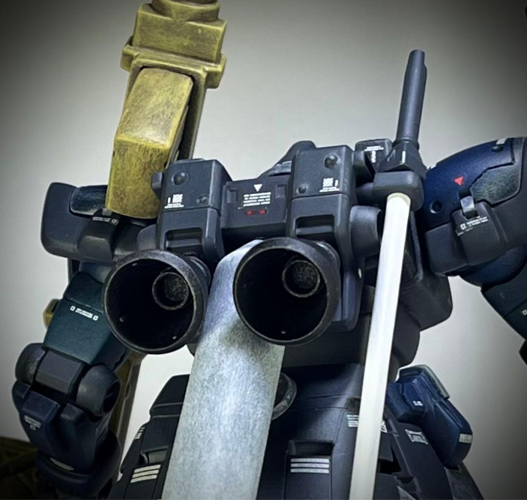 ガンプラhguc改修完成品 MS-09fドムトローペン（ランバ・ラル専用機）