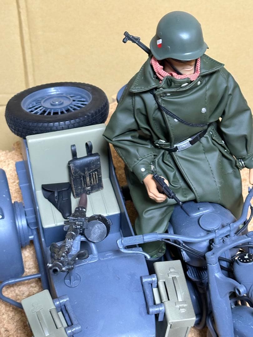 21st century toys 1/6 ドイツ軍　サイドカー 兵士付き