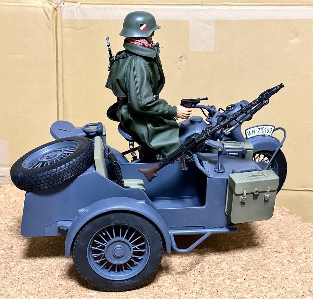 21st century toys 1/6 ドイツ軍　サイドカー 兵士付き