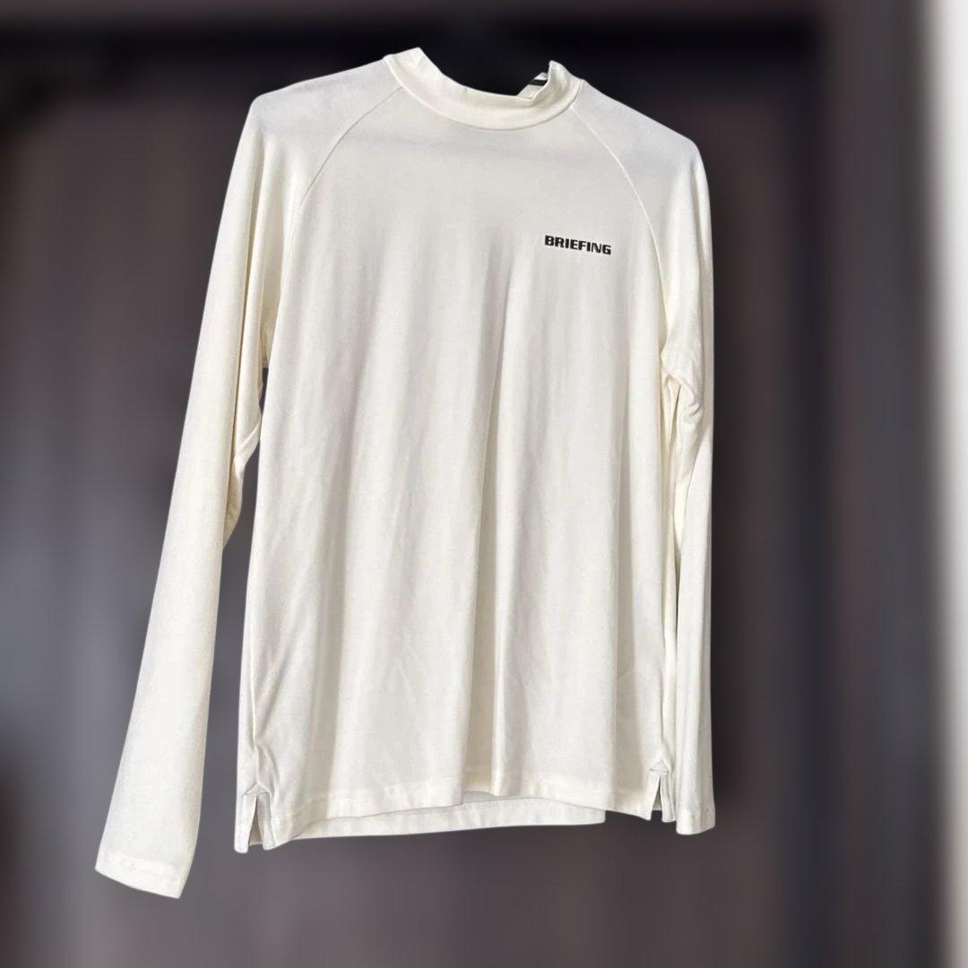 BRIEFING 長袖シャツ クリーム