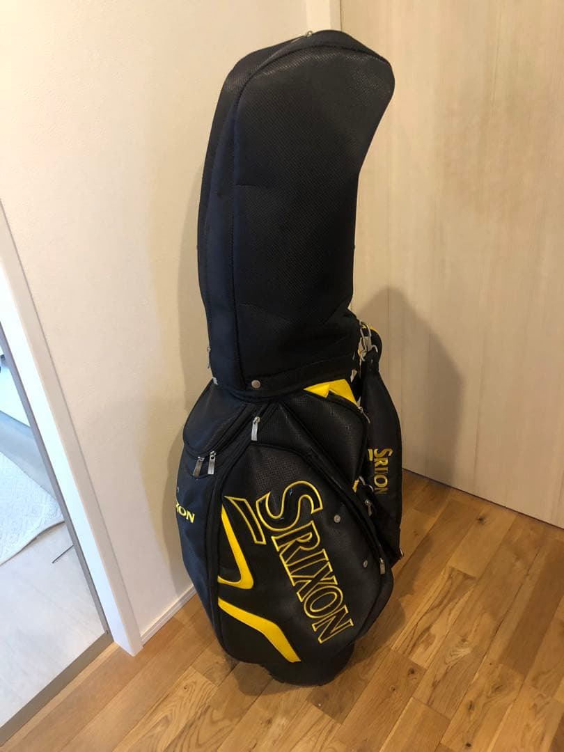 Srixon キャディバッグ 黒/黄