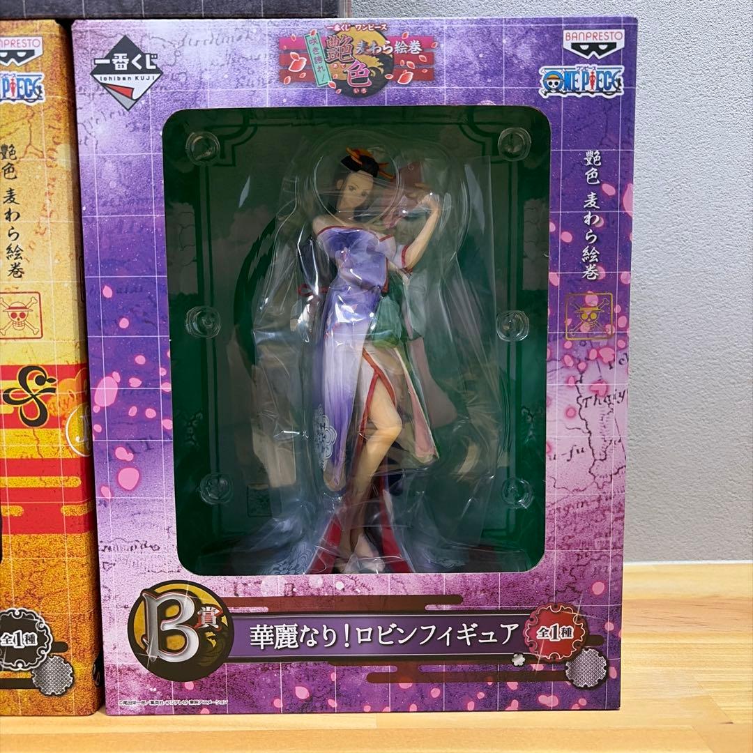 ワンピース、ナミ、ロビン、フィギュア
