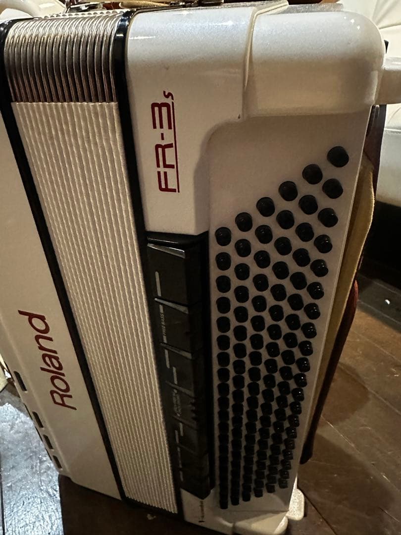 Roland FR-3s アコーディオン ホワイト