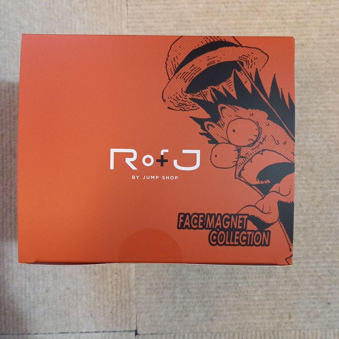 RofJ ONE PIECEびっくり顔マグネット　ワンピースカード付き